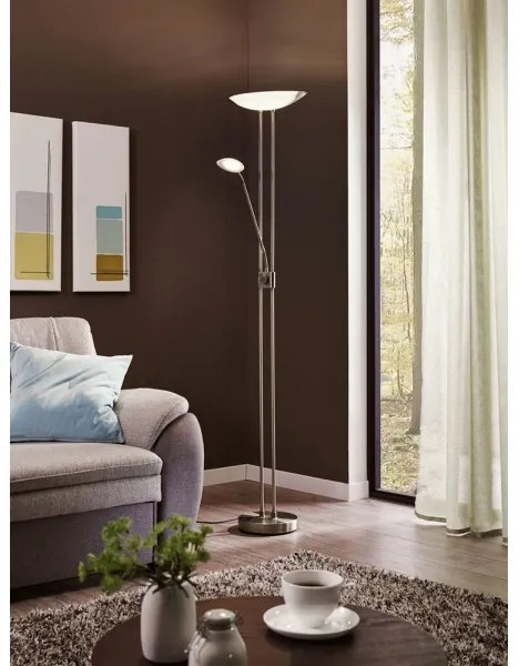 Eglo 93876 - lampă LED dimabilă BAYA 1 LED/20W + LED/2,5W bronz