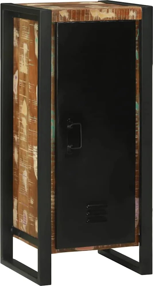 vidaXL Dulap de Baie cu raft Maro 40 x 35 x 90 cm Lemn recuperat masiv