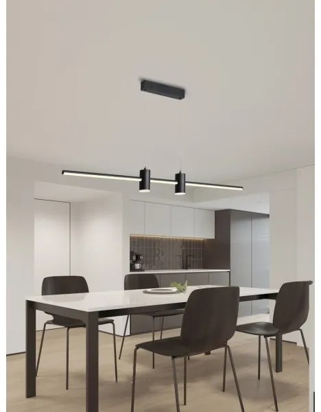 Lustră LED dimabilă pe cablu Immax NEO 07230L LITE ESTRELAS LED/30W/230V + telecomandă