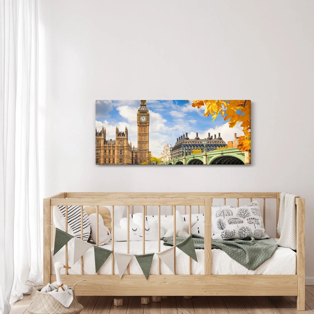 Tablou - Big Ben, Londra (120x50 cm)