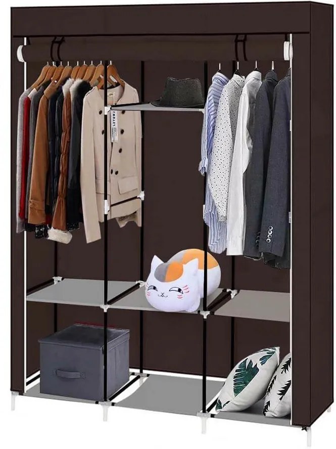 Sifonier mobil, dimensiuni 130x45x170 cm