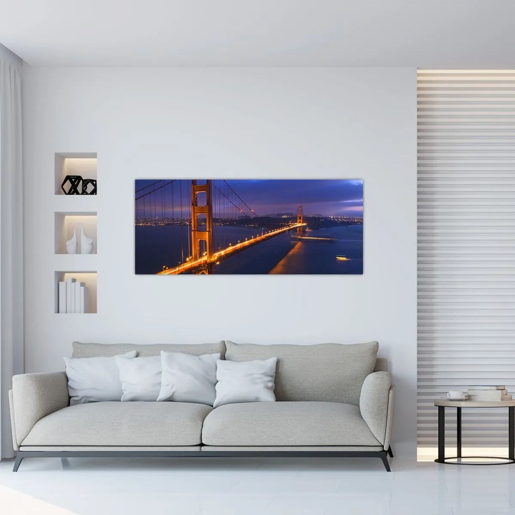 Tablou - Podul Golden Gate (120x50 cm)