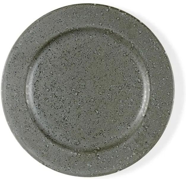 Farfurie din ceramică pentru desert Bitz Mensa, ⌀ 22 cm, gri