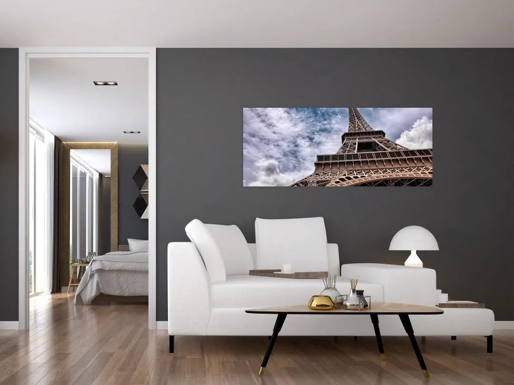 Tablou cu turnul Eifel (120x50 cm)