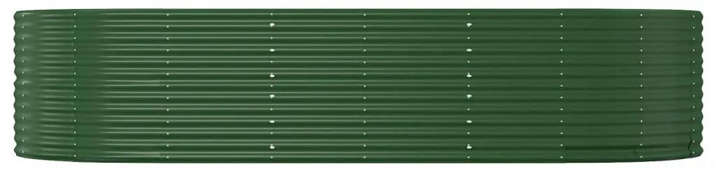 Jardiniera de gradina, verde, 291x140x68 cm, otel Verde, 291 x 140 x 68 cm, 1