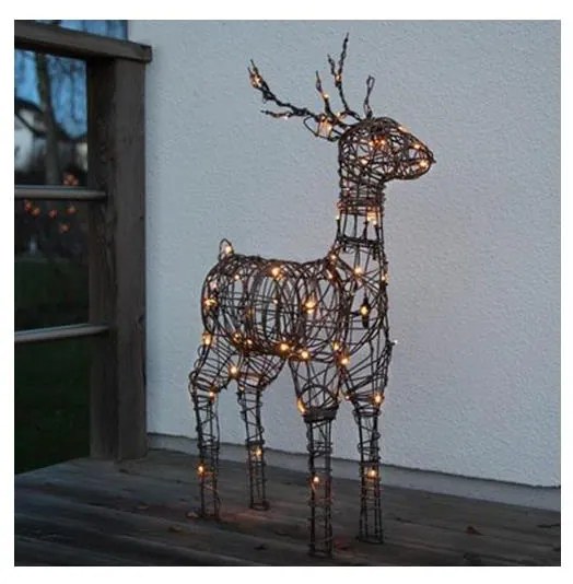 Eglo 411138 - Decorațiune LED de exterior pentru Crăciun VIXEN 64xLED/0,066W/3/230V IP44