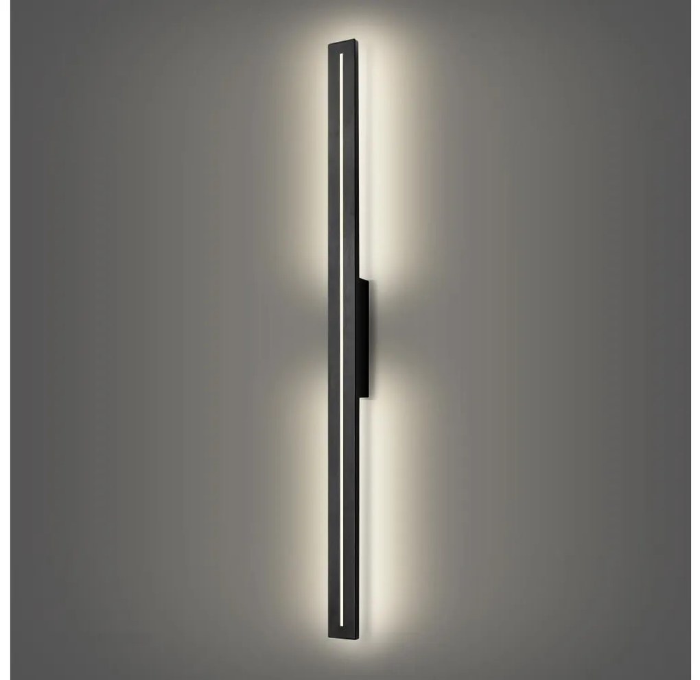 Brilagi - Aplică de perete LED pentru exterior LINEO LED/24W/230V 4000K IP65 neagră