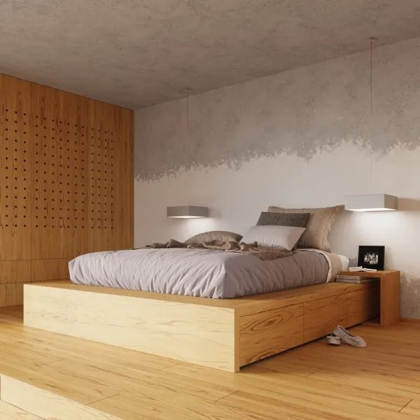 Plafonieră HORUS 35 2xE27/60W/230V gri