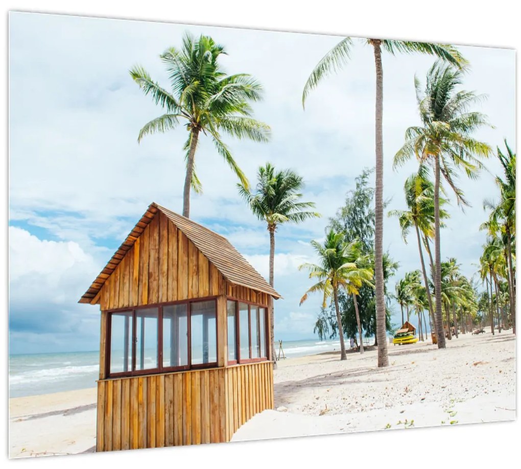 Tablou - Plajă (70x50 cm)