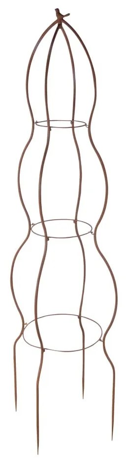 Suport metalic pentru flori Esschert Design Birdie