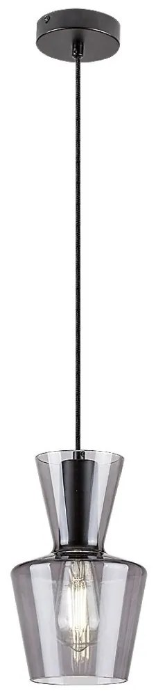 Pendul design modern Abra negru