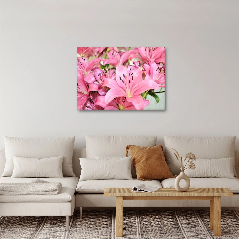 Tablou - Liliac roz (70x50 cm)