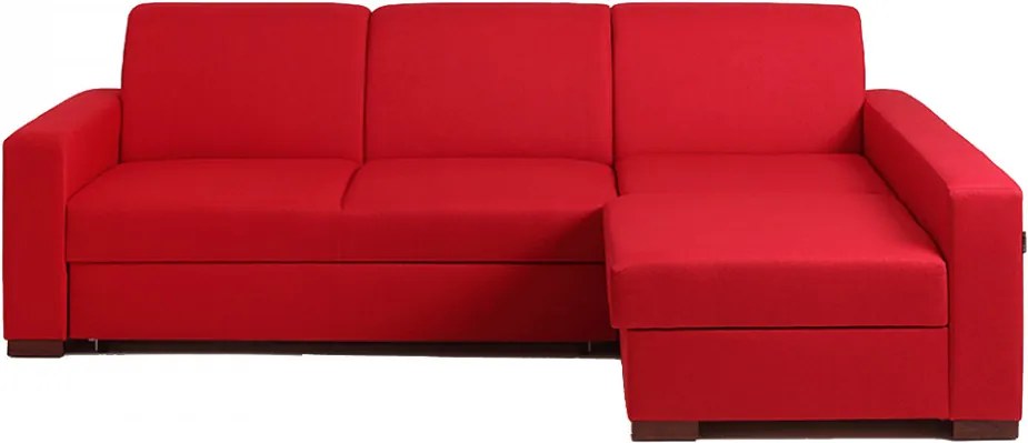 Canapea rosie din poliester pentru 3 persoane Lozier Custom Form