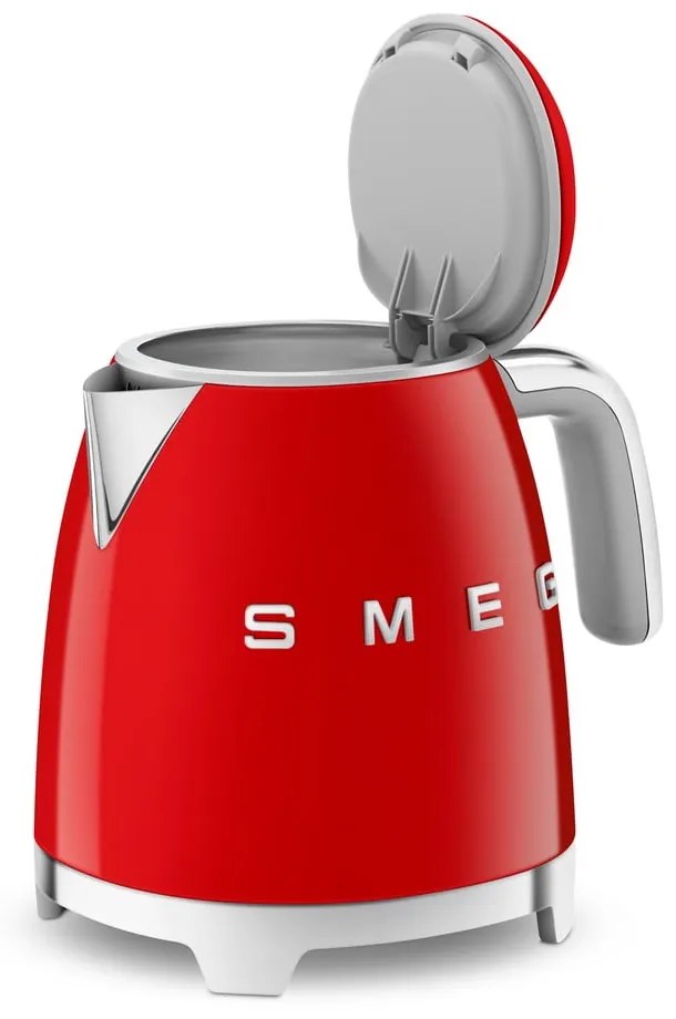 Ceainic electric roșu din oțel inoxidabil 800 ml Retro Style – SMEG