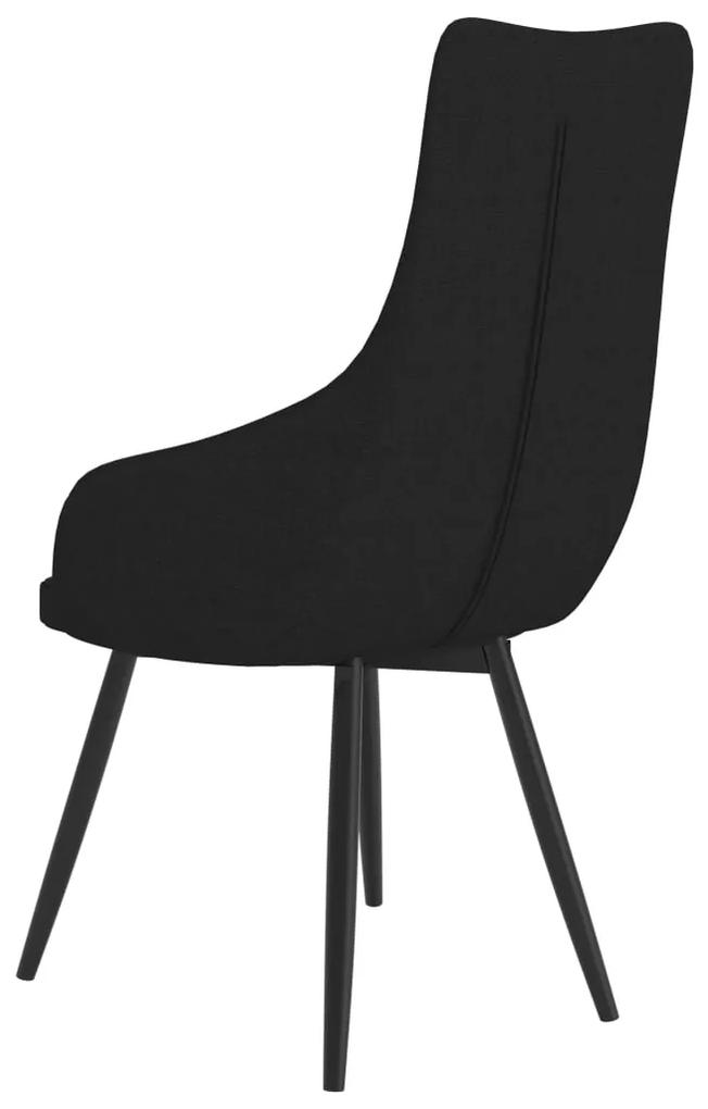 Fotoliu, negru, material textil 1, Negru, Fara scaunel pentru picioare Fara scaunel pentru picioare