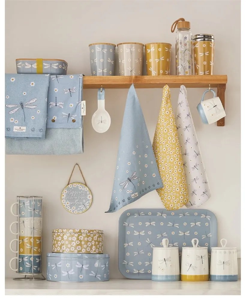 Recipiente 3 buc. din oțel pentru prăjituri English Meadow – Cooksmart ®