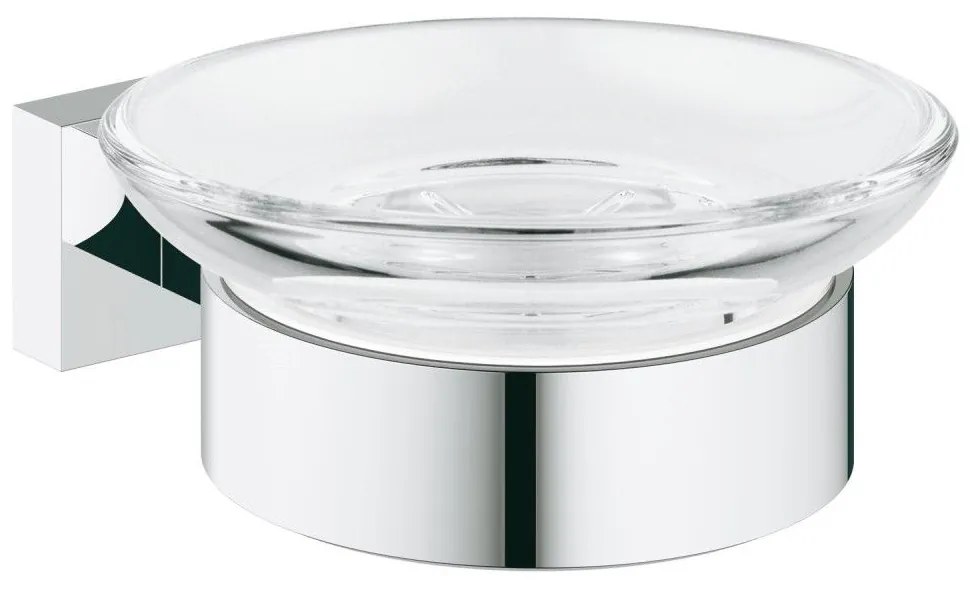 Grohe Essentials Cube Savoniera cu suport