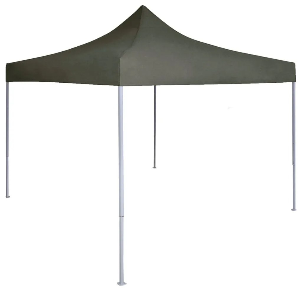 vidaXL Cort de petrecere pliabil profesional, antracit, 2 x 2 m, oțel