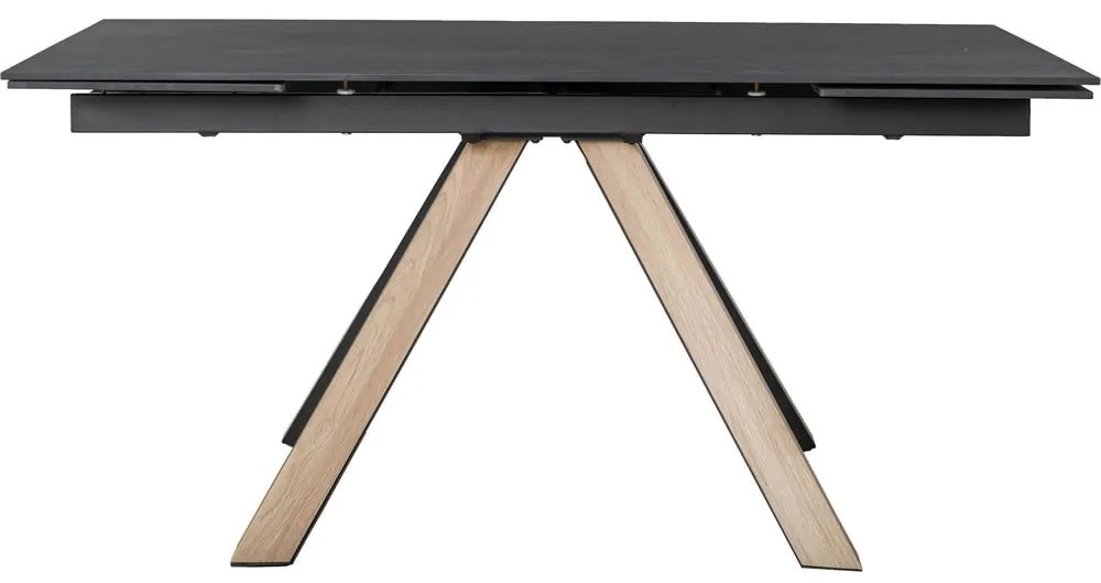 Masă de dining extensibilă din ceramică 90x160 cm Azur – Marckeric