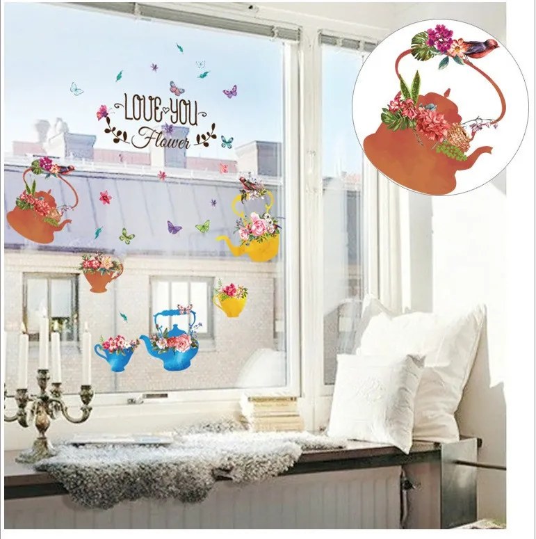 Sticker perete Tea Pots