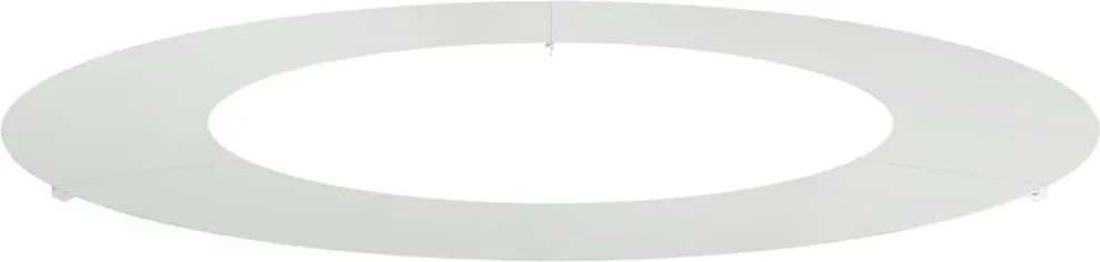 vidaXL potrivit pentru inel de copac plat Argintiu Ø50 / 80 cm