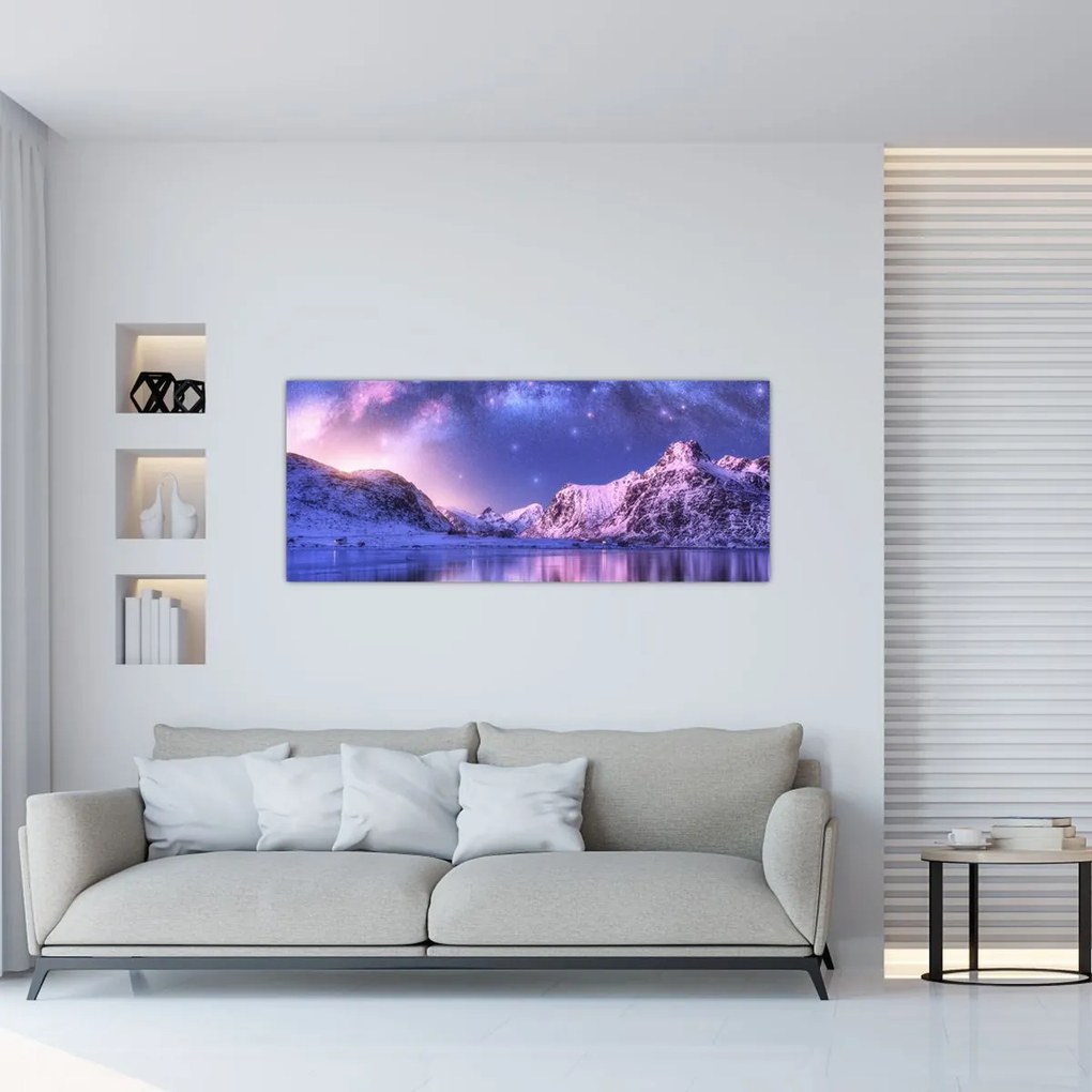 Tablou - Peisaj arctic (120x50 cm)