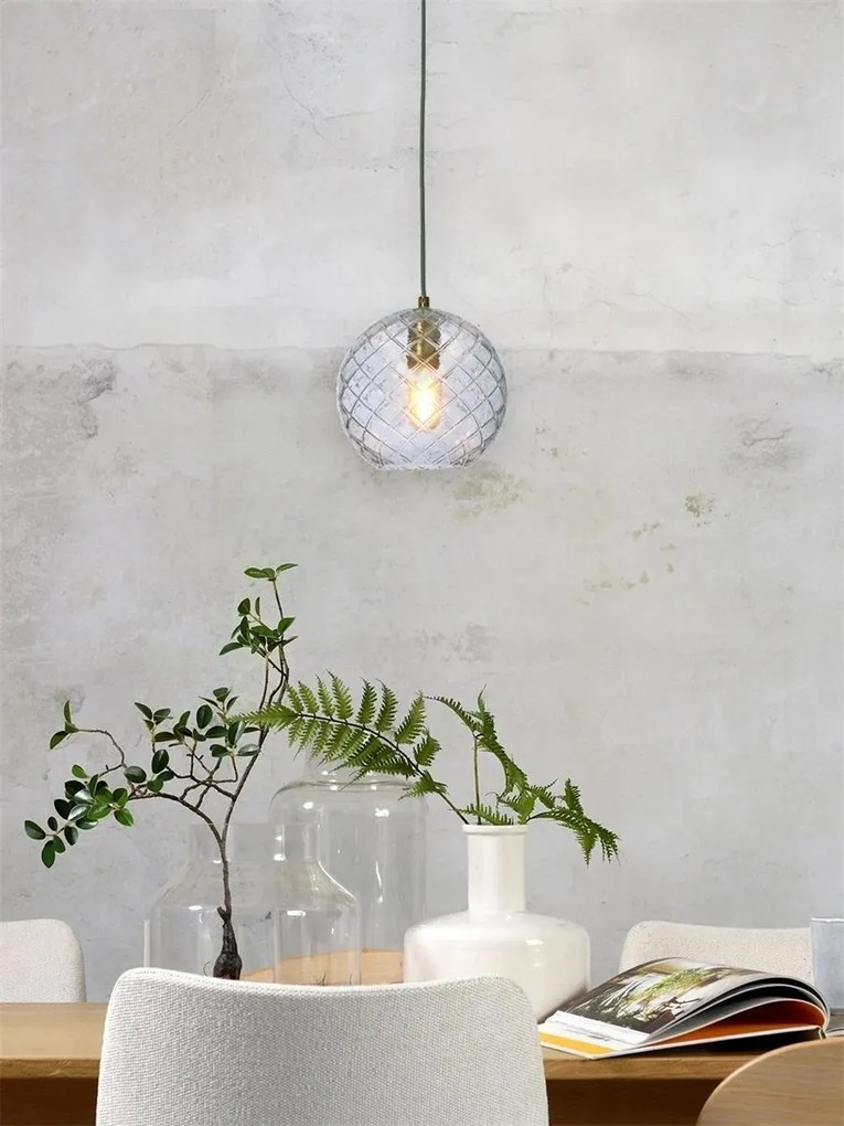 Pendul design modern Venice globe clar