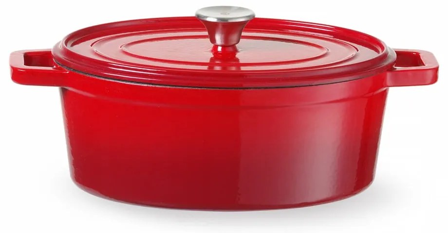 Oală cu capac din fontă 4,4 l adecvată pentru plita cu inducție – Hendi