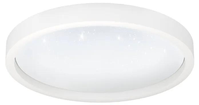 Plafoniera LED RGB inteligenta, design modern Montemorelos-z alb 57cm