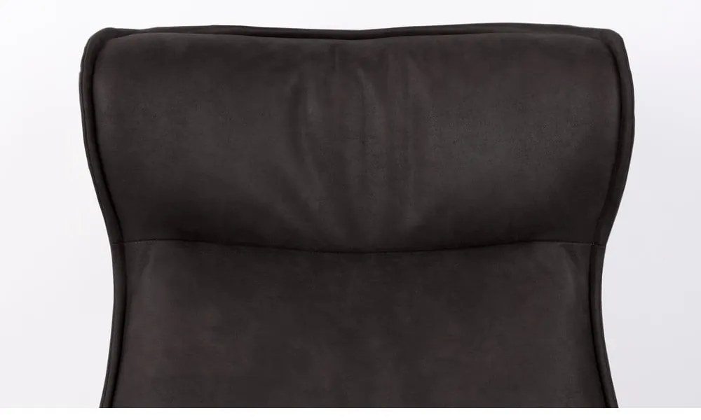 Fotoliu gri închis pivotant John – White Label