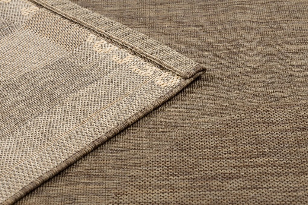 Covor sisal Floorlux 20078 coffee si mais