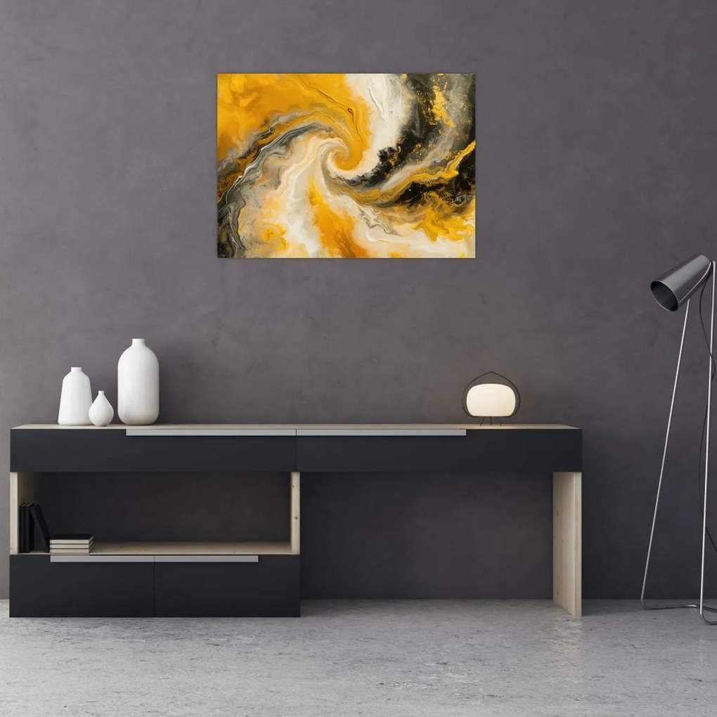 Tablou - Abstractizare în spirală (70x50 cm)