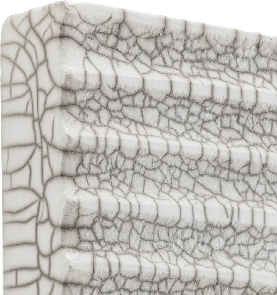 Decoratiune de perete LUX realizata manual din ceramica Division straight