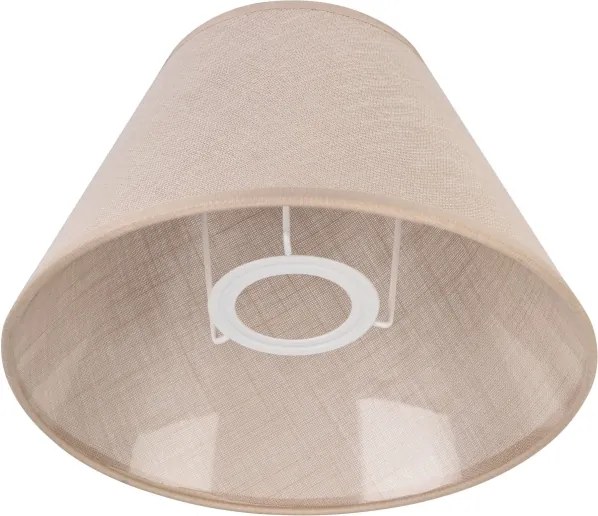 Abajur de rezervă JUTA E27 d. 19 cm bej