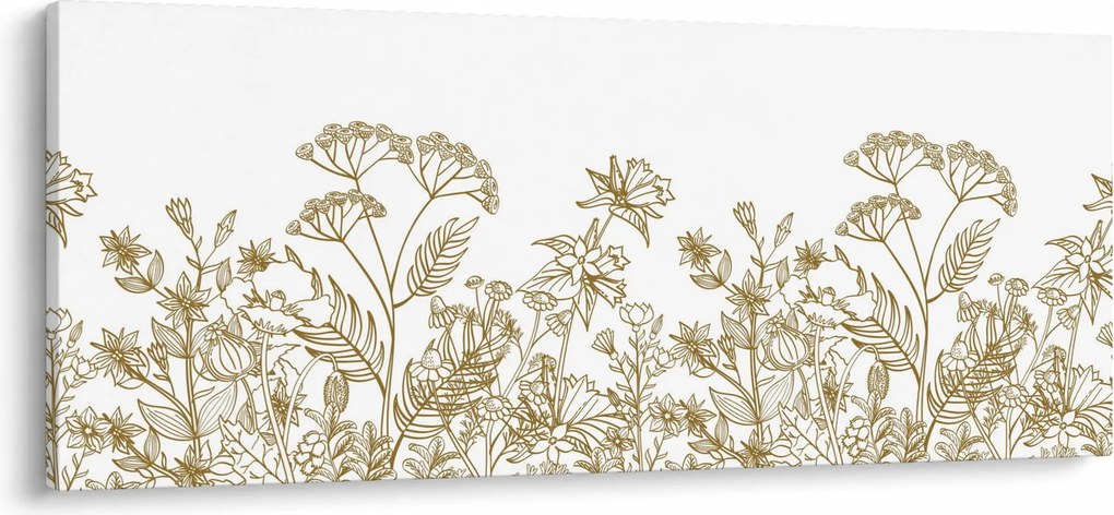 Tablou - Flori de câmp (120x50 cm)