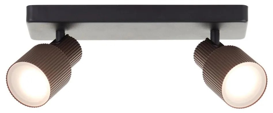 Spot LED Brilliant CADIZ 2xGU10/5W/230V bronz