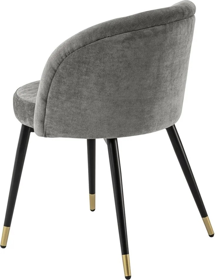 Set de 2 scaune design LUX Chloe, gri 114528 HZ
