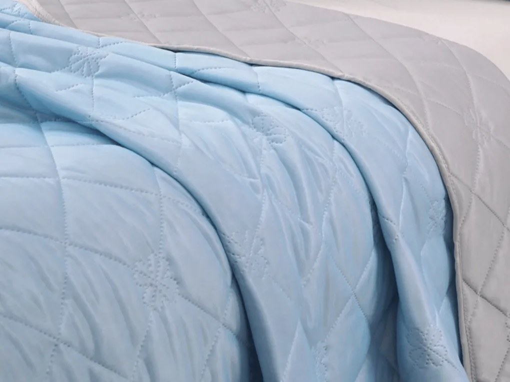 Pilota de vara racoritoare ELARIA, albastru Dimensiune: 140 x 200 cm