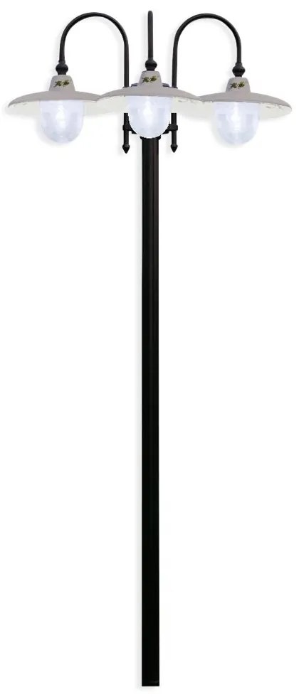 Stalp clasic pentru exterior realizata manual CAMPOBASSO, H-240cm