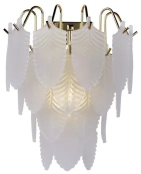 Searchlight 48910-1SB - Aplica de perete FEATHER 1xE14/60W/230V