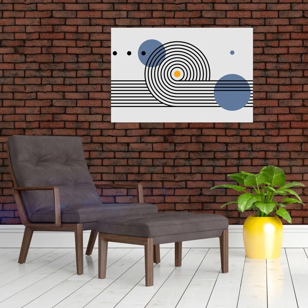 Tablou - Abstracție minimalistă N⁰1 (90x60 cm)