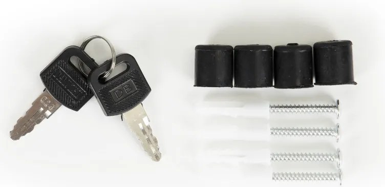 Cutie poștală din oțel galvanizat cu suport pentru ziare antracit