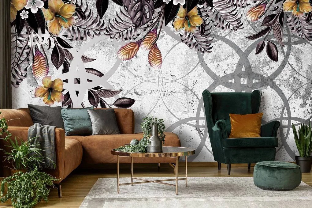 Fototapet - Plantele aurii (152,5x104 cm)