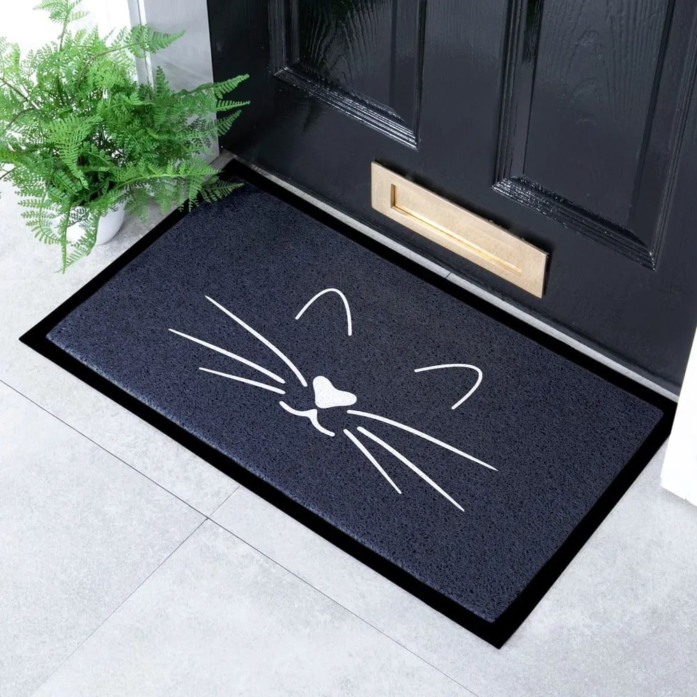 Covoraș de intrare 40x70 cm Cat Face – Artsy Doormats