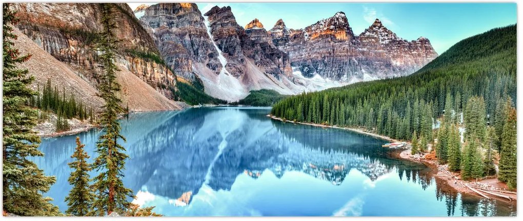 Tablou - Lacul Moraine (120x50 cm)