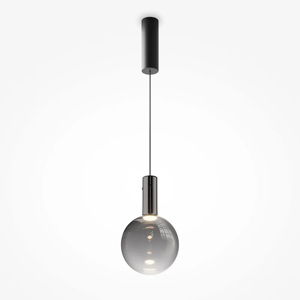 Pendul Nebula MOD182PL-L4B3K Maytoni LED, Negru, Germania