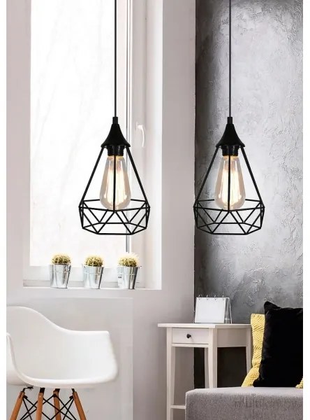 Lustră pe cablu GRAF 2xE27/60W/230V