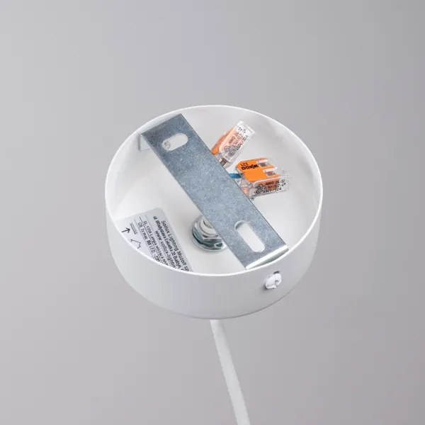 Lustră pe cablu Sollux SL.1356 HYPERION 1xG9/8W/230V alb