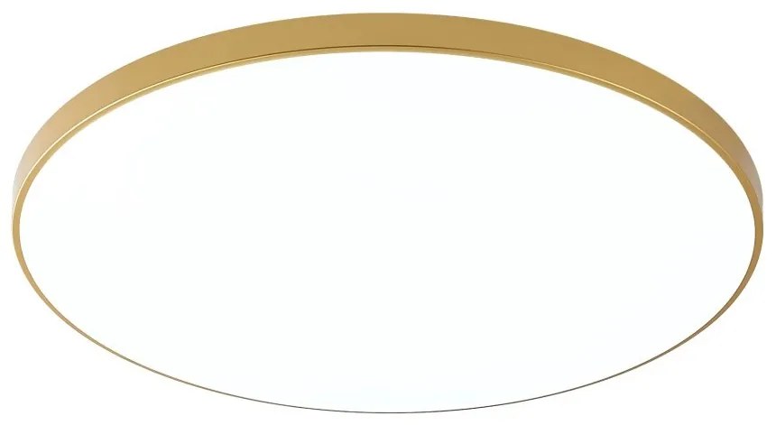 Plafoniera LED moderna design slim VERI 47cm, auriu