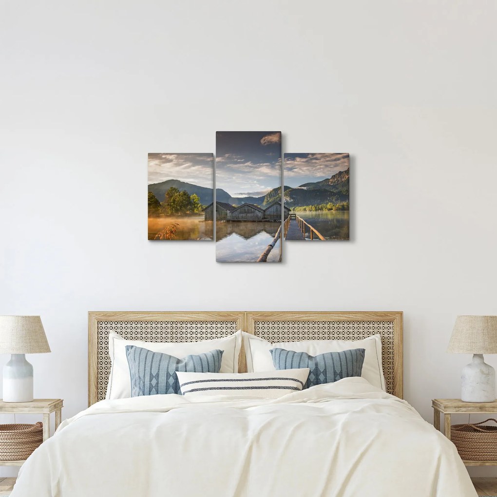 Tablou cu lac (90x60 cm)